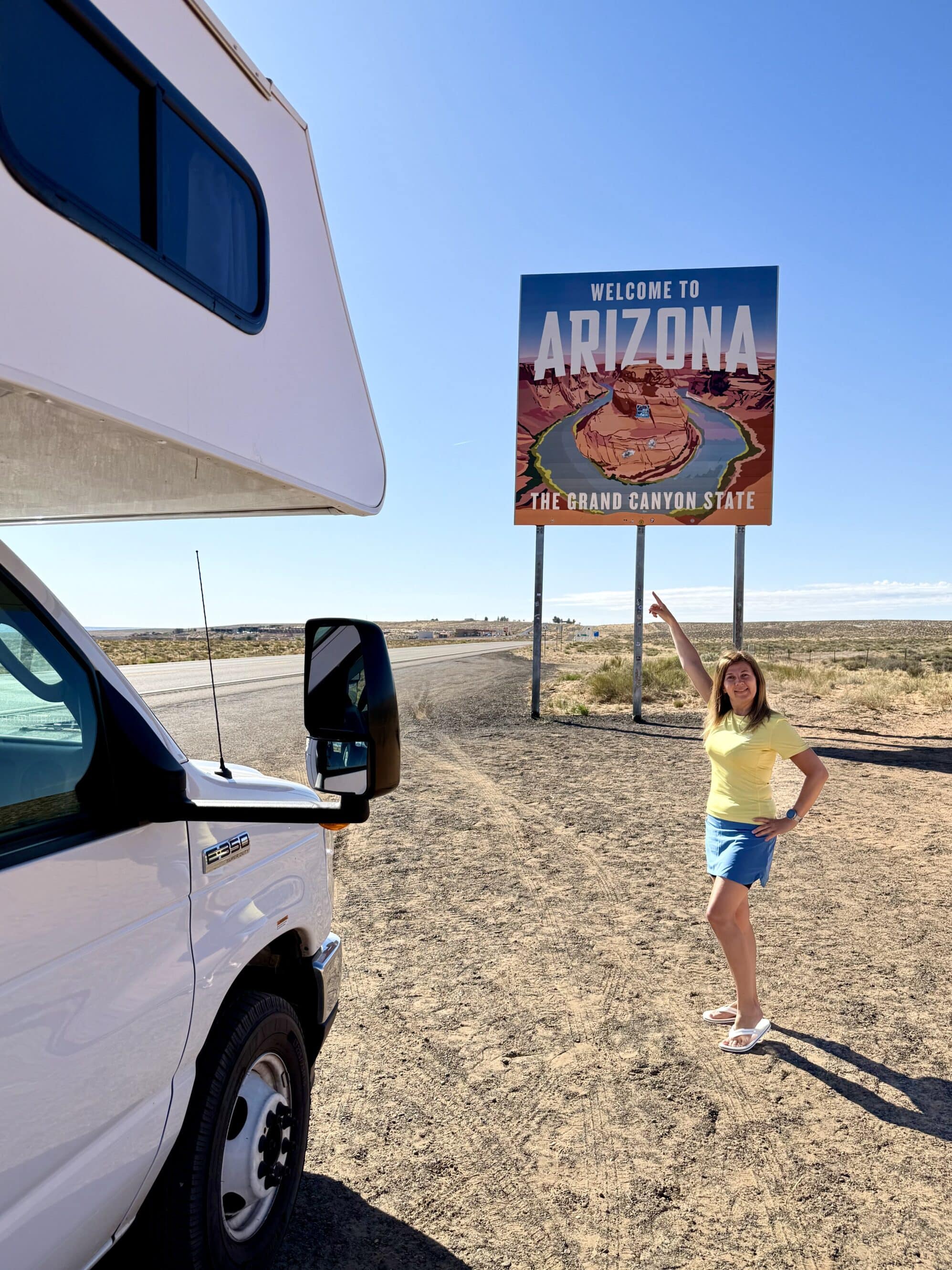 Arizona – stan słońca i road tripów ☀️ Granica przekroczona! Z Arizony nie da się wyjechać bez opalenizny, piasku w butach i miliona zdjęć.