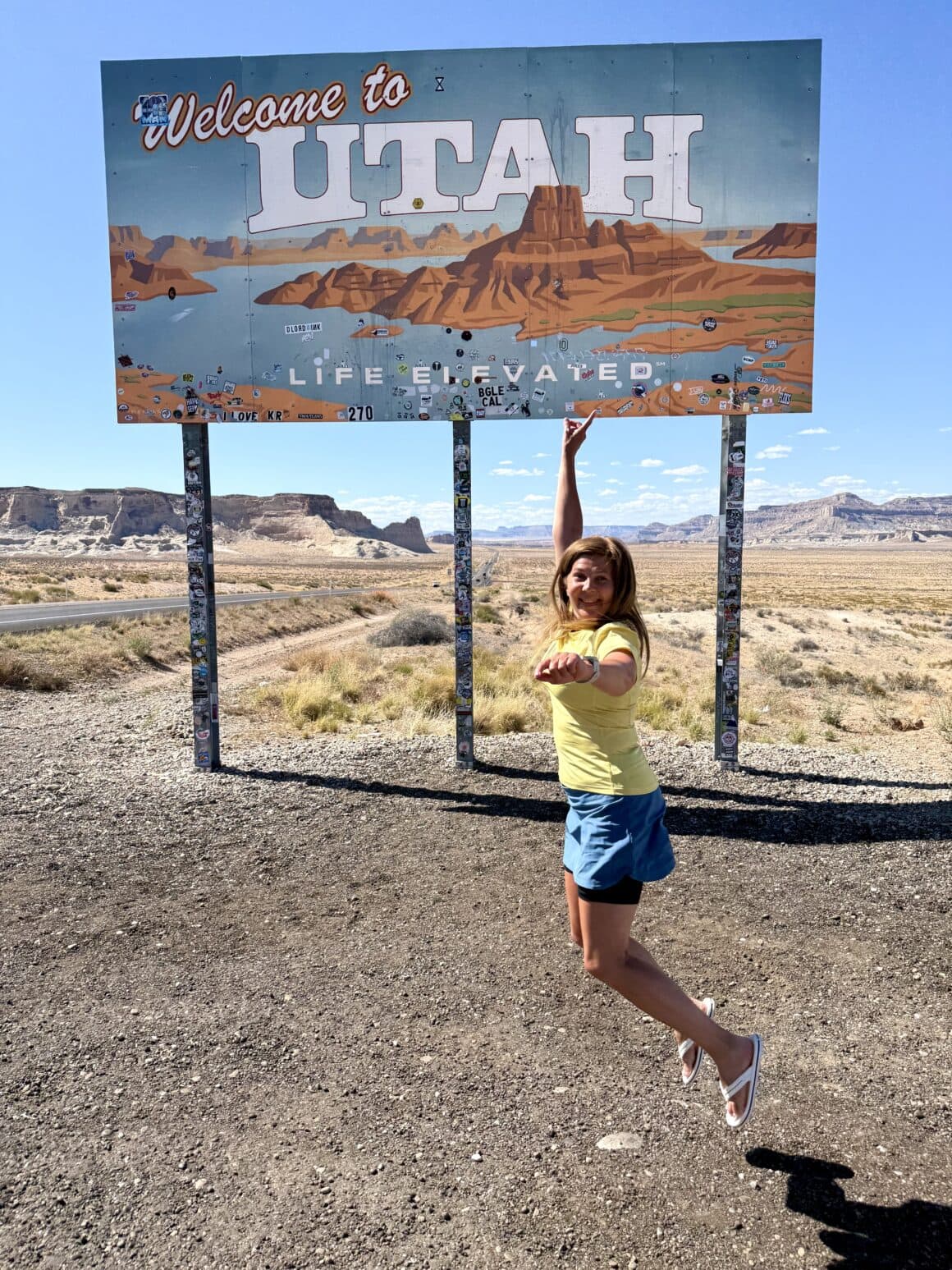 Utah – witaj w krainie czerwonych skał ❤️ Nowy stan, nowa energia! Pierwsze zdjęcie i już wiadomo, że tu zaczyna się magia Zachodu.