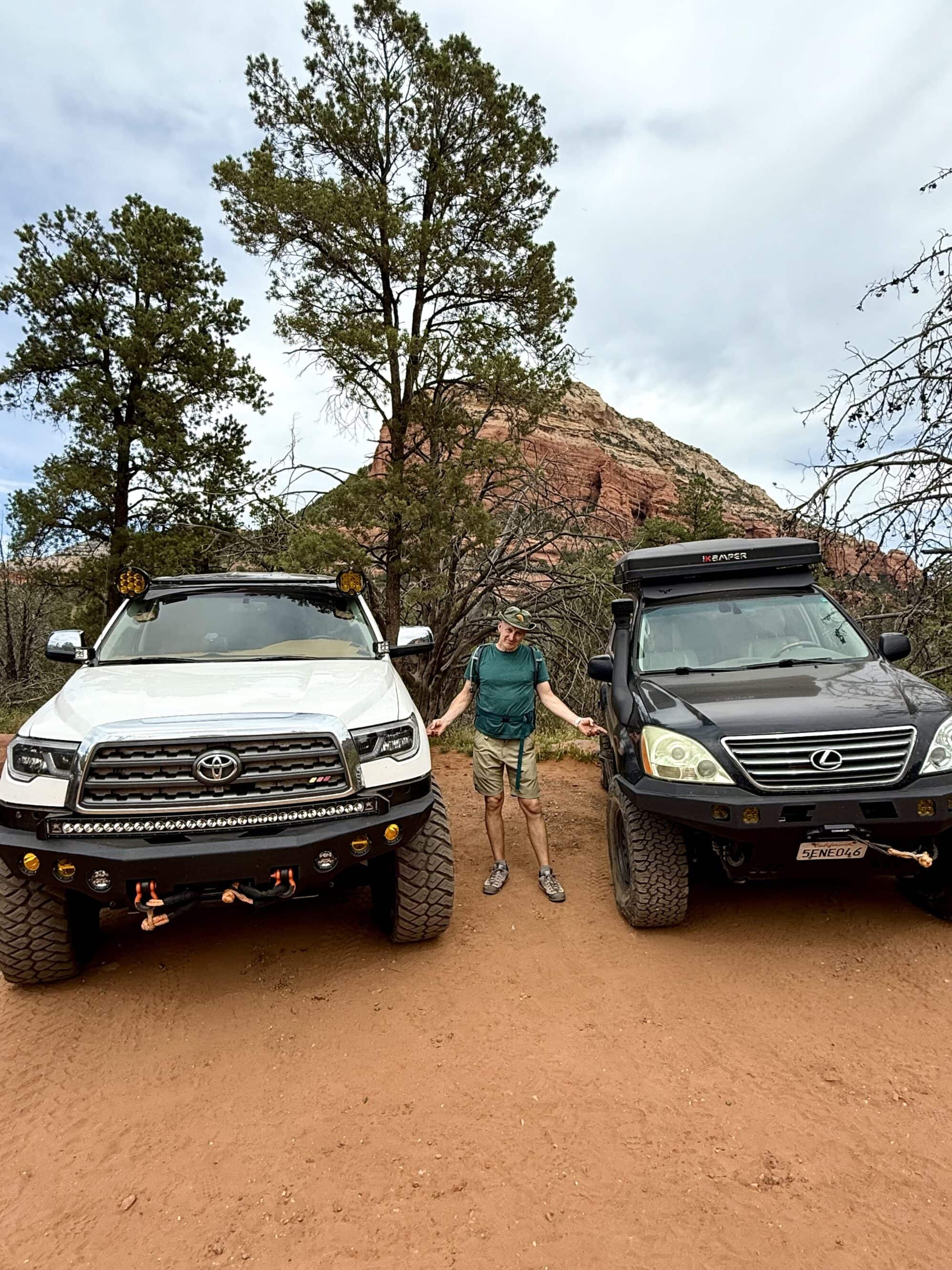 Amerykańska skala XXL 🇺🇸 Marcin przy tych autach wygląda jak figurka z zestawu LEGO 😄 W Stanach wszystko jest większe – góry, burgery i... samochody! 🚙🍔