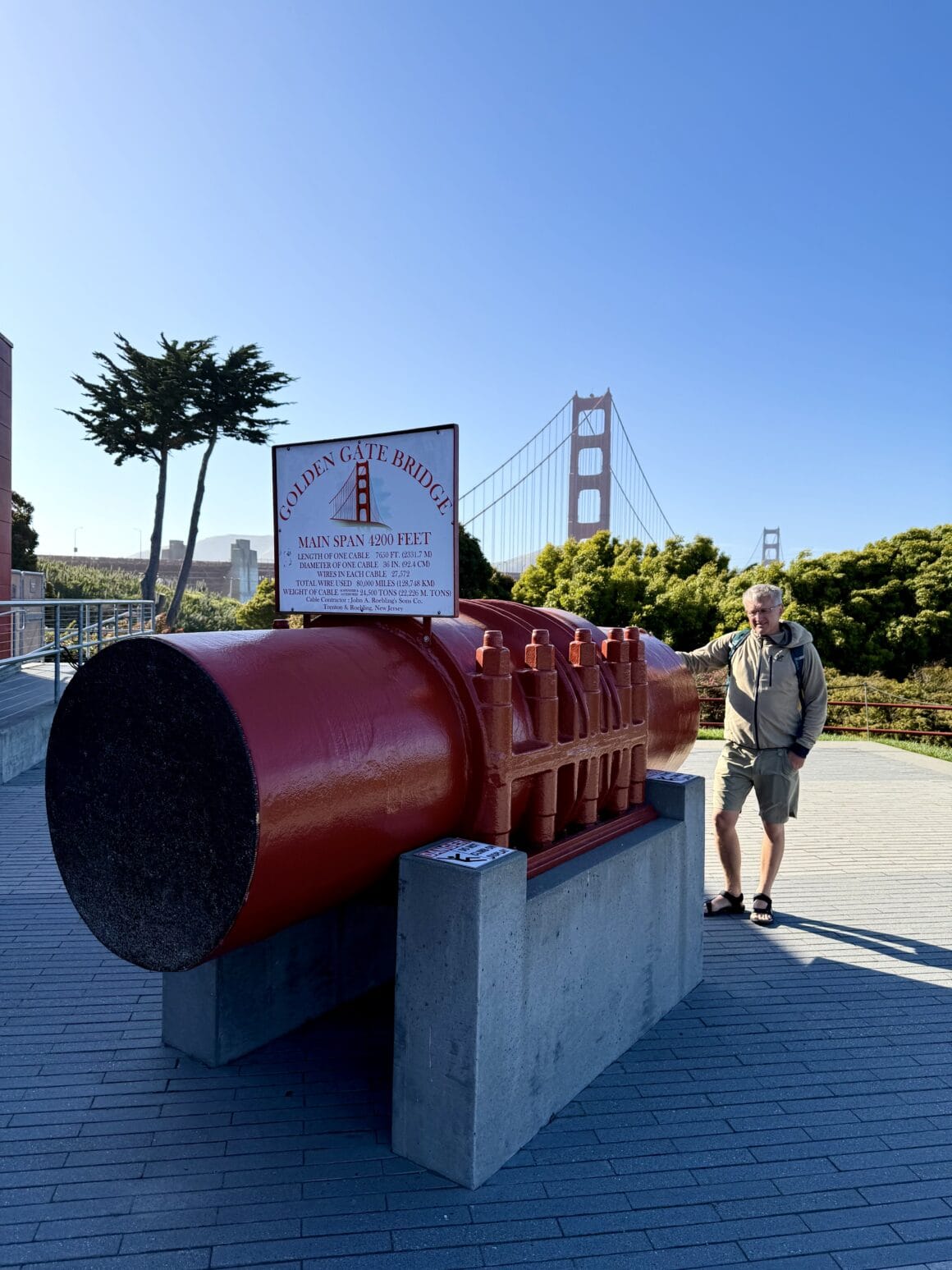 Inżynieria level hard 🔩 San Francisco lubi detale. Nawet techniczne elementy mostu wyglądają jak eksponaty w muzeum. Tu wszystko ma swoją funkcję, historię i wagę — dosłownie i w przenośni.