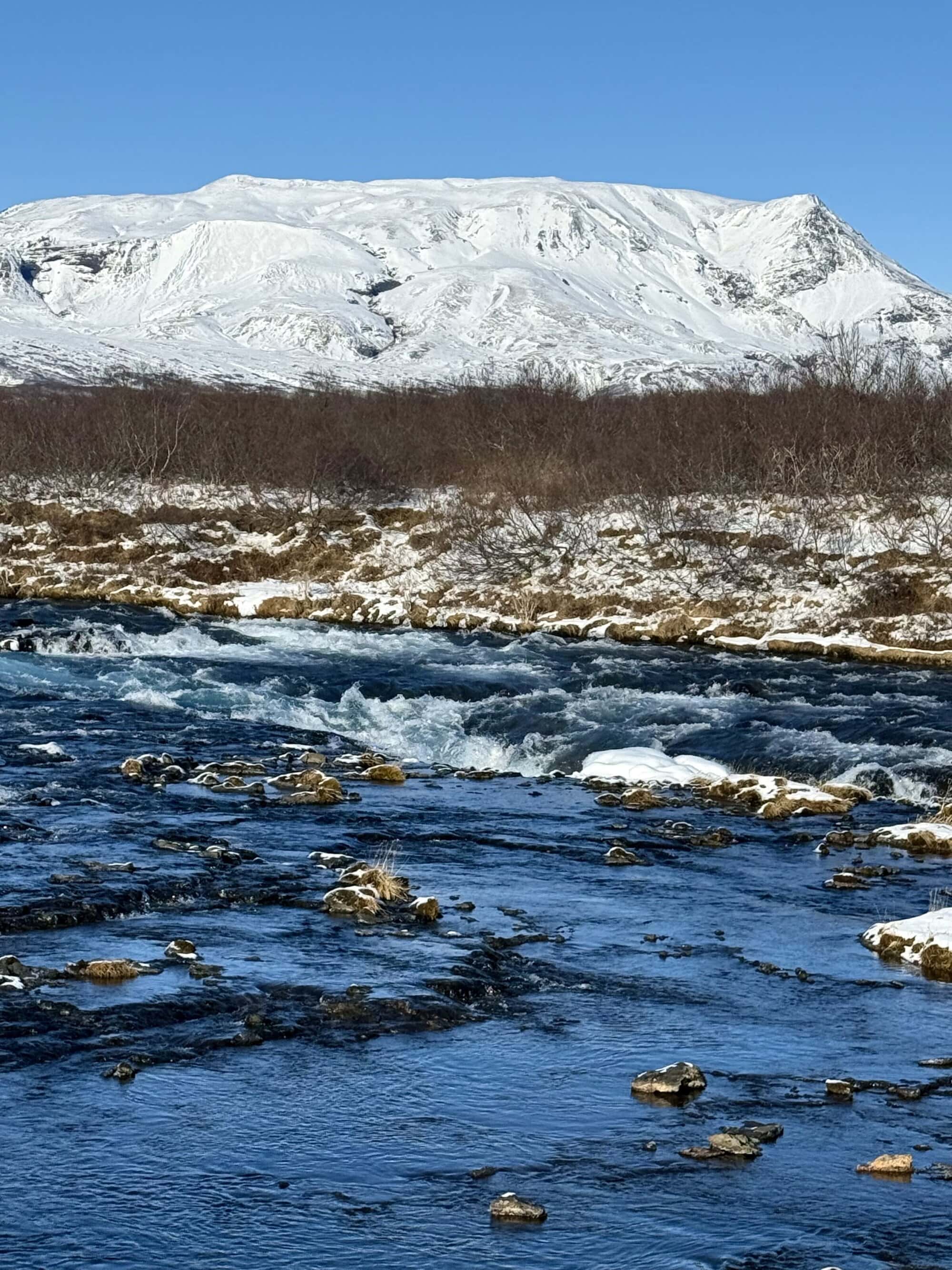 Kolor nie odpuszcza 💧 Nawet kawałek dalej ten odcień nie znika. To nie jest „efekt jednego miejsca” — cały ten fragment rzeki ma w sobie coś hipnotyzującego.